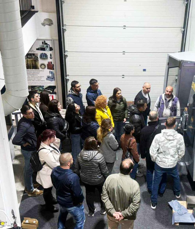 Kazanlak-Tech-University students. Educational visit for Industry-Based Learning